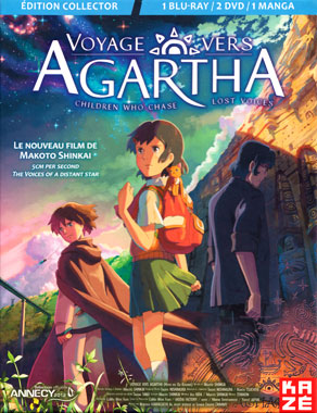 Voyage vers Agartha (2011), le blu-ray français de 2012