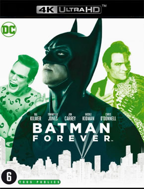 Batman Forever, le coffret français br+4K de 2020