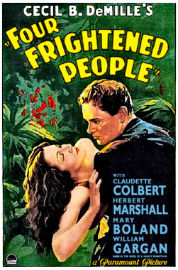Four Frightened People, le film de 1934