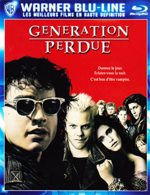 Génération perdue, le blu-ray français du 29 juillet 2008.