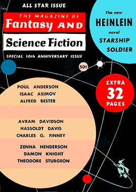 The Magazine of Fantasy and Science-fiction, le numéro de octobre 1959