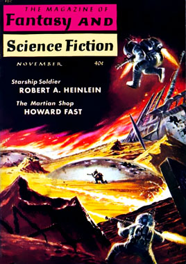 The Magazine of Fantasy and Science-fiction, le numéro de novembre 1959