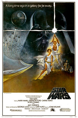Star Wars, le film de 1977 (poster)