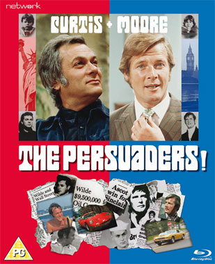 The Persuaders, le coffret blu-ray anglais de NETWORK UK de 2011
