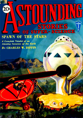 Astounding Stories, le numéro 2 de février 1930